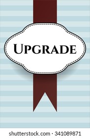 Upgrade colorful banner