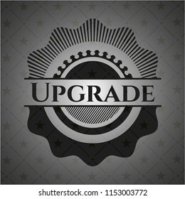 Upgrade dark icon or emblem