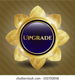 Upgrade gold emblem or badge