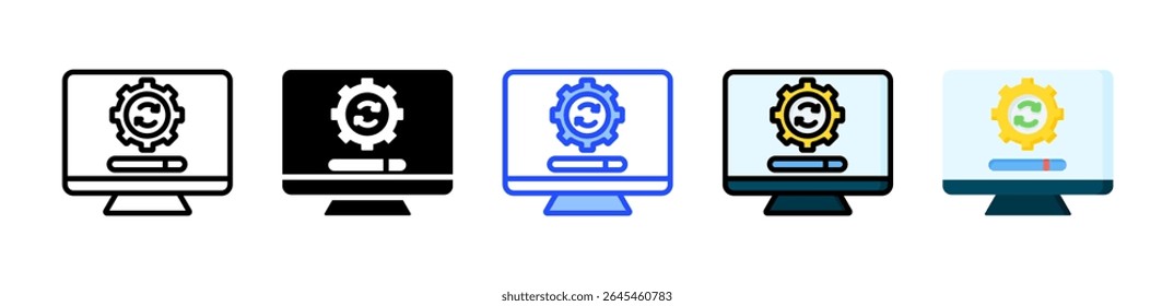 Upgrade Icon Collection With Multiple Styles