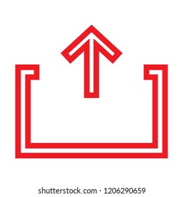 upgrade icon vector