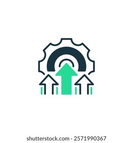 Upgrade Offer line icon. Universal creative premium symbol. Vector sign icon logo template. Vector illustration