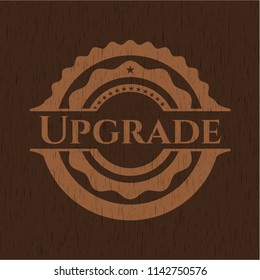 Upgrade realistic wooden emblem