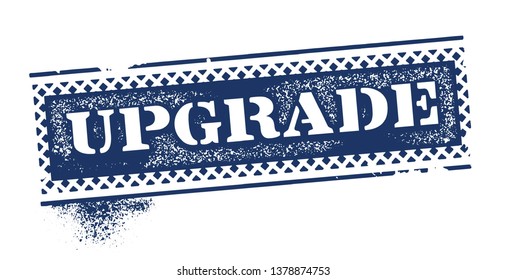 Upgrade Rubber Stamp