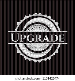 Upgrade silver emblem or badge