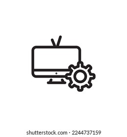 upgrade software icon update program design element
