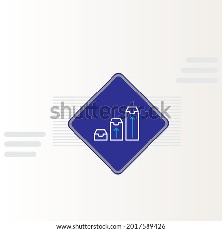 upgrade storage space icon vector design