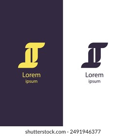 Upgrade your business identity with this modern abstract logo. Perfect for any brand, this high-quality vector lets you easily edit colors and add your name.