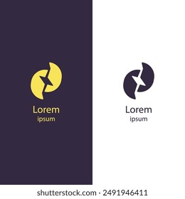 Upgrade your business identity with this modern abstract logo. Perfect for any brand, this high-quality vector lets you easily edit colors and add your name.