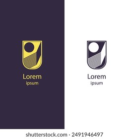 Upgrade your business identity with this modern abstract logo. Perfect for any brand, this high-quality vector lets you easily edit colors and add your name.