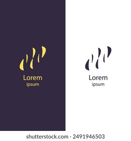 Upgrade your business identity with this modern abstract logo. Perfect for any brand, this high-quality vector lets you easily edit colors and add your name.