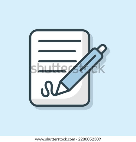 Upgrade your project with in demand Contract Business and Finance icon - perfect for contracts, legal documents, presentations, and websites.