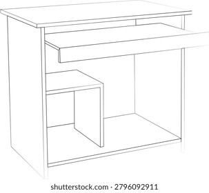 Upgrade your workspace with this modern and durable Computer Table designed for productivity and comfort. Featuring a spacious tabletop sturdy construction and sleek design it is perfect for home offices study rooms gaming setups and professional workspaces. The table provides ample space for a computer laptop monitor keyboard books and accessories while maintaining a clean and organized look. Its strong frame ensures long-lasting stability and the compact design fits easily into various room sizes. Ideal for students freelancers gamers and office professionals seeking a functional and stylish workstation.