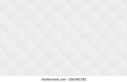 Upholstery white pattern vector abstract background. Can be used in cover design, book design, website background, CD cover, advertising. Vector illustration.