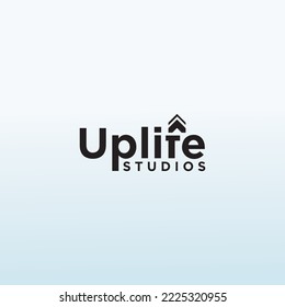 UPLIFE vector logo design idea