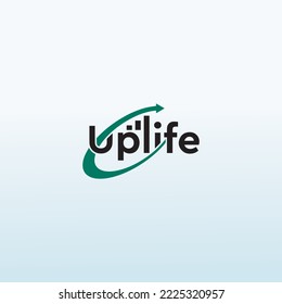 UPLIFE vector logo design idea