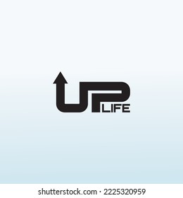 UPLIFE vector logo design idea