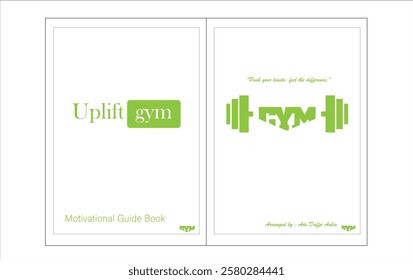 Uplift Gym book cover inspired affirmation 