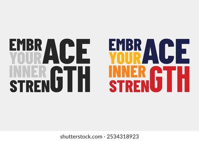 Uplifting Vector Image Embrace Your Inner Strength for Overcoming Challenges