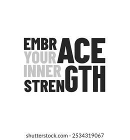 Uplifting Vector Image Embrace Your Inner Strength for Overcoming Challenges