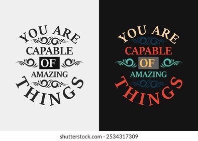 Uplifting Vector Image You Are Unstoppable for Bold and Positive Statements