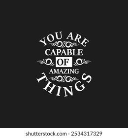 Uplifting Vector Image You Are Unstoppable for Bold and Positive Statements