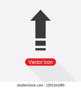 Upload Arrow Icon Vector Illustration Eps10