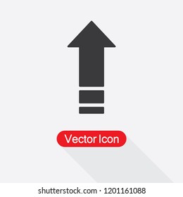 Upload Arrow Icon Vector Illustration Eps10