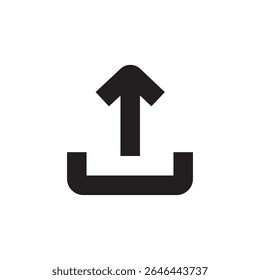 Upload Arrow Share File Transfer Icon