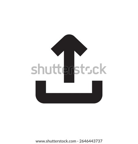 Upload Arrow Share File Transfer Icon