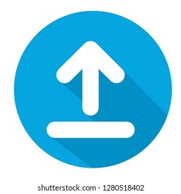  Upload Arrow vector icon illustration