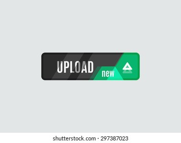 Botón de envío, diseño de interfaz de usuario de alta tecnología futurista. Sitio web, icono de aplicaciones móviles, diseño en línea, negocios, gui o ui