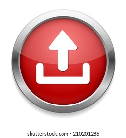 Upload Button, Upload icon and button