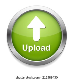 Upload Button, Upload icon and button