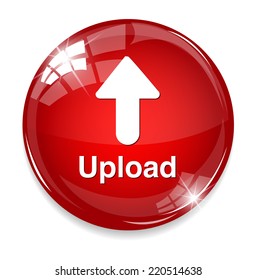 Upload Button, Upload icon and button