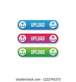 upload button icon / upload button for websites / applications