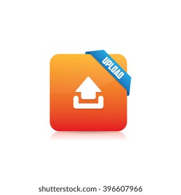 Upload Button With Ribbon