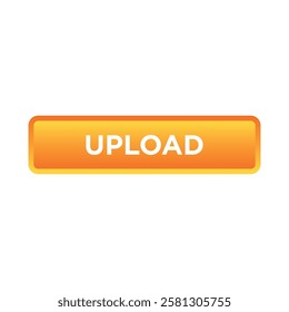 upload button website vector template