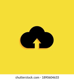 upload to cloud icon. Vector illustration EPS 10.