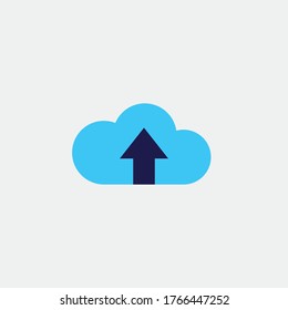 upload cloud vector icon online cloud storage
