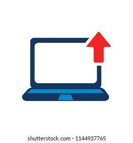 Upload Device Logo Icon Design