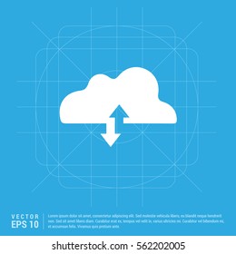 Upload Download Cloud Icon
