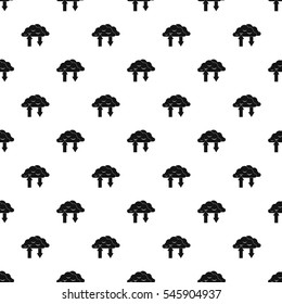 Upload and download data pattern. Simple illustration of upload and download data vector pattern for web