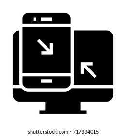 upload download icon