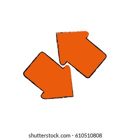 Upload and download icon vector illustration graphic design