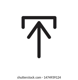 Upload ,download sign icon vector illustration