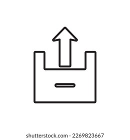 Upload download speed connection icon vector illustration 