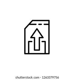 Upload File Icon , App User Interface Essential