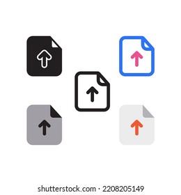 Upload File Icon Pack Version
