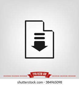 upload file icon vector